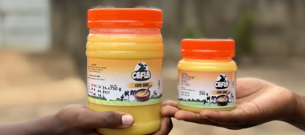 iNTRODUCING the New Cefla Ghee 250g and 750g Packs